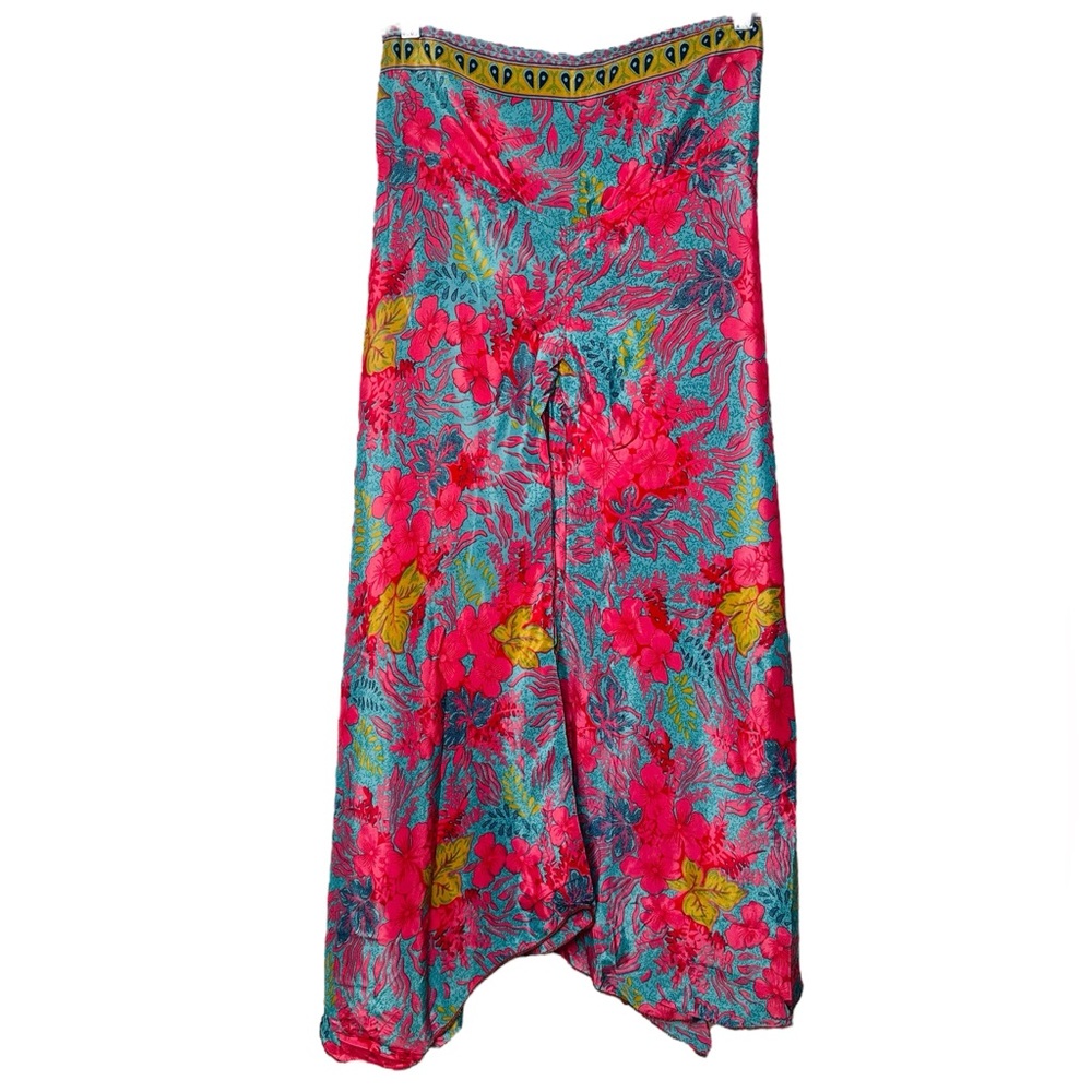 Floral Boho Wide Leg Pants - Picture 3 of 4